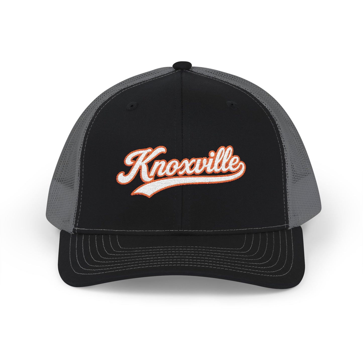 Knoxville white script retro embroidered trucker cap – 318 Supply Co.