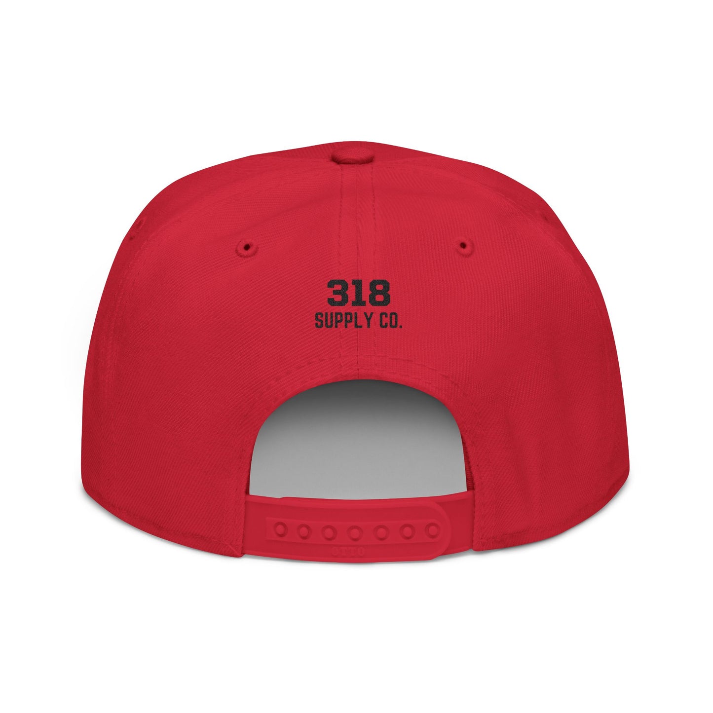 706 white embroidered snapback hat vintage varsity style – 318 Supply Co.