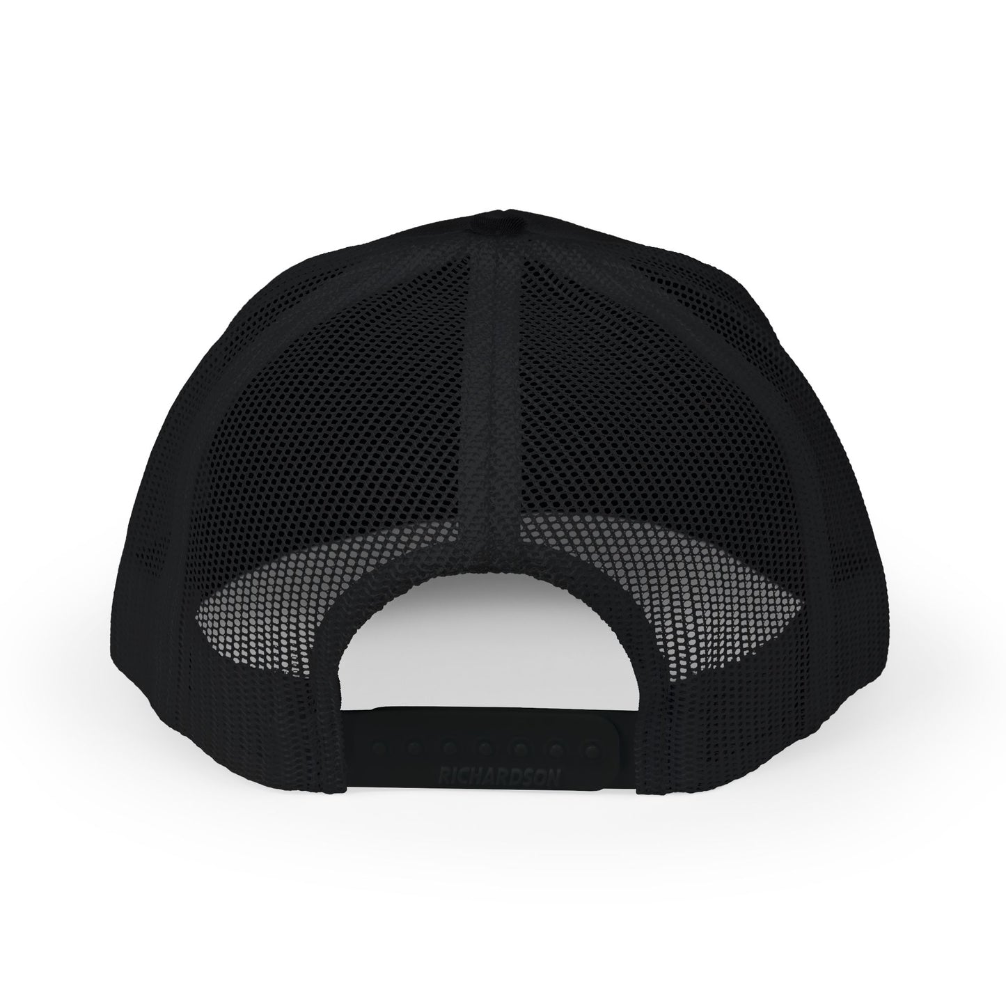 334 white embroidered mesh trucker snapback hat – 318 Supply Co.