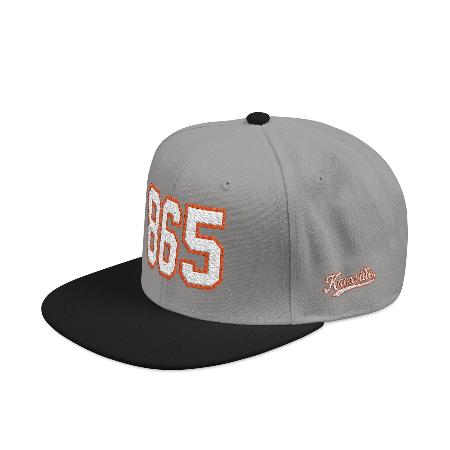 865 white embroidered snapback hat vintage varsity style – 318 Supply Co.