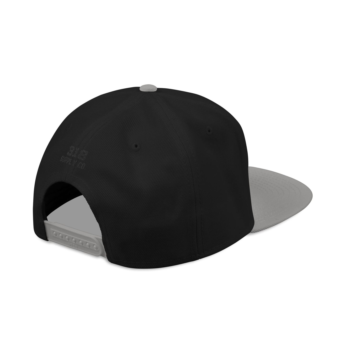 205 white embroidered snapback hat vintage varsity style – 318 Supply Co.