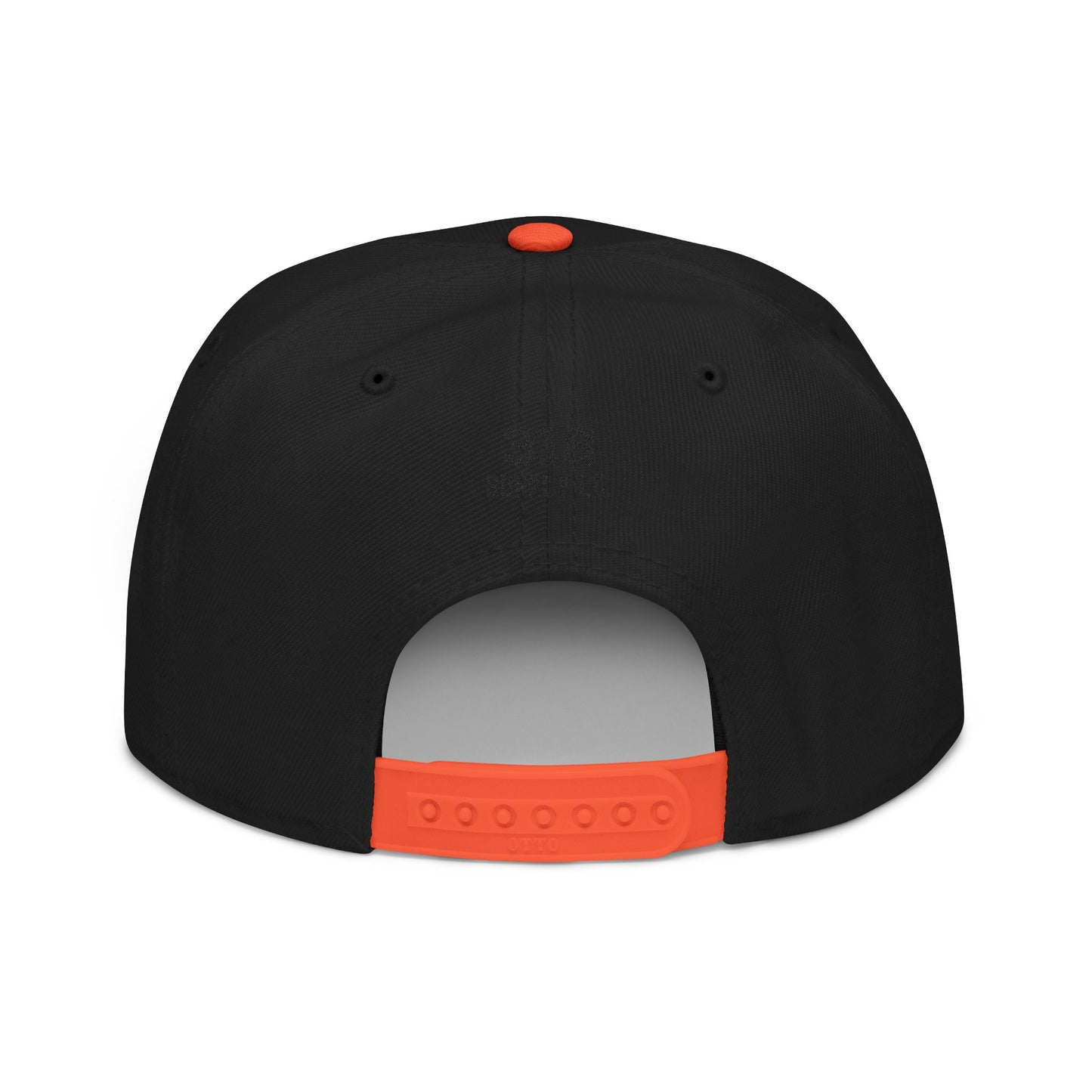 Embroidered 'Scruffy City' Orange Script with 865 Side Patch