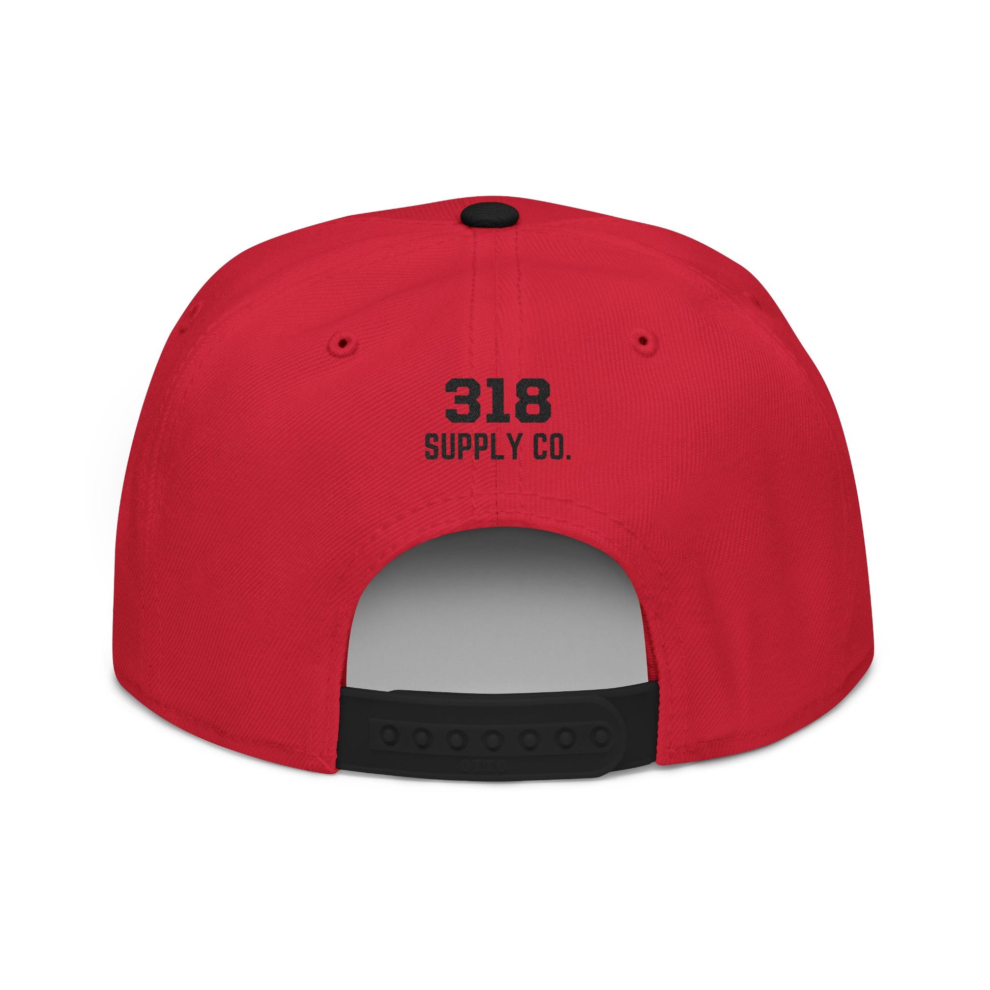 Athens white script embroidered snapback hat with 706 side stitch – 318 Supply Co.