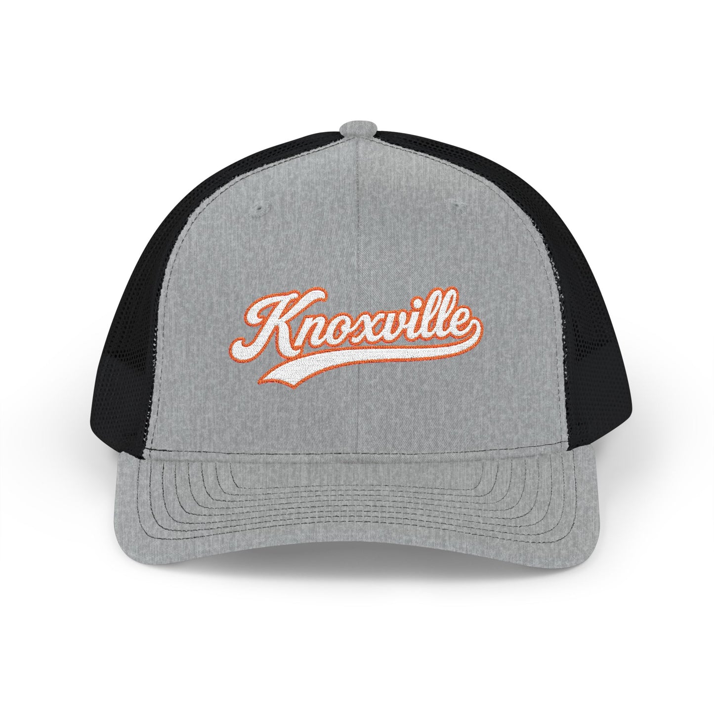 Knoxville white script retro embroidered trucker cap – 318 Supply Co.
