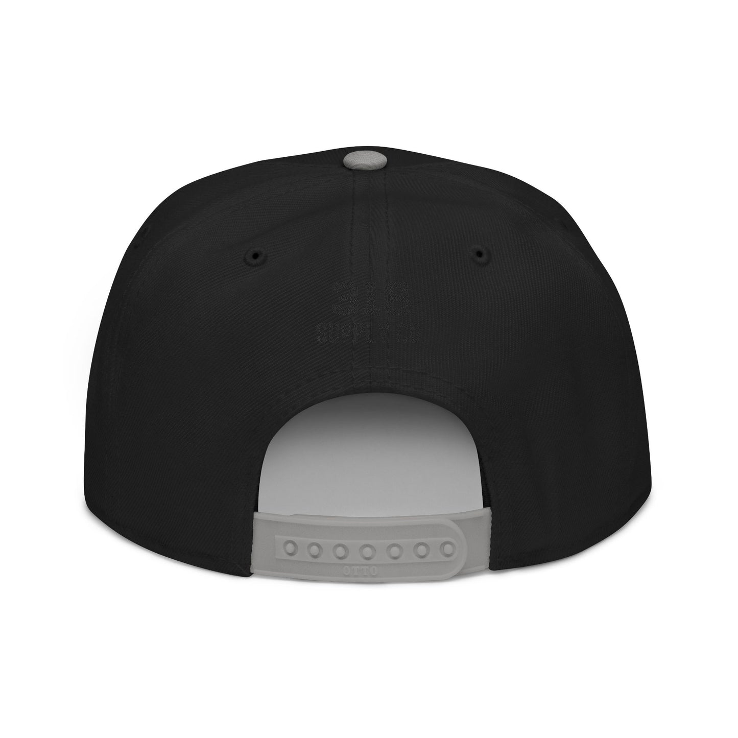 Athens white script embroidered snapback hat with 706 side stitch – 318 Supply Co.