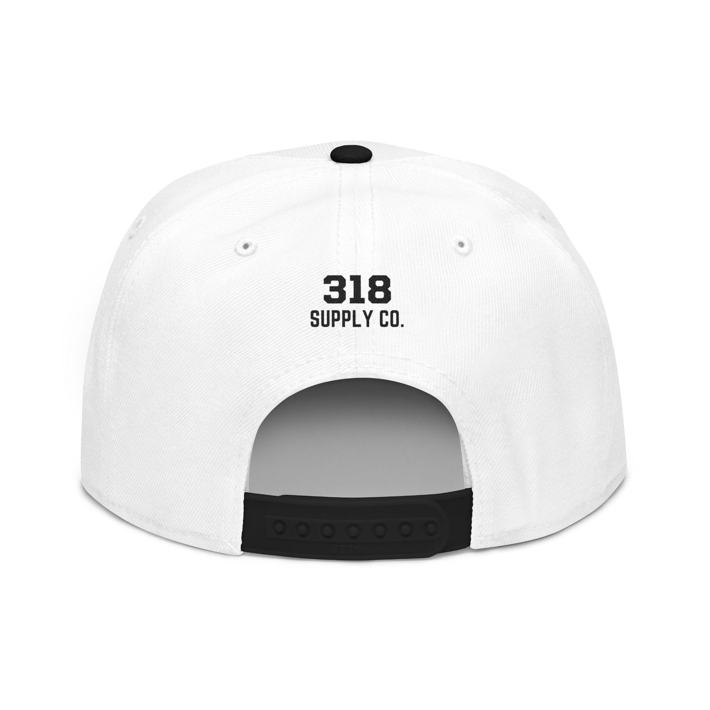 Louisiana Snapback Hat — Maroon & Gold Embroidered State Outline Cap
