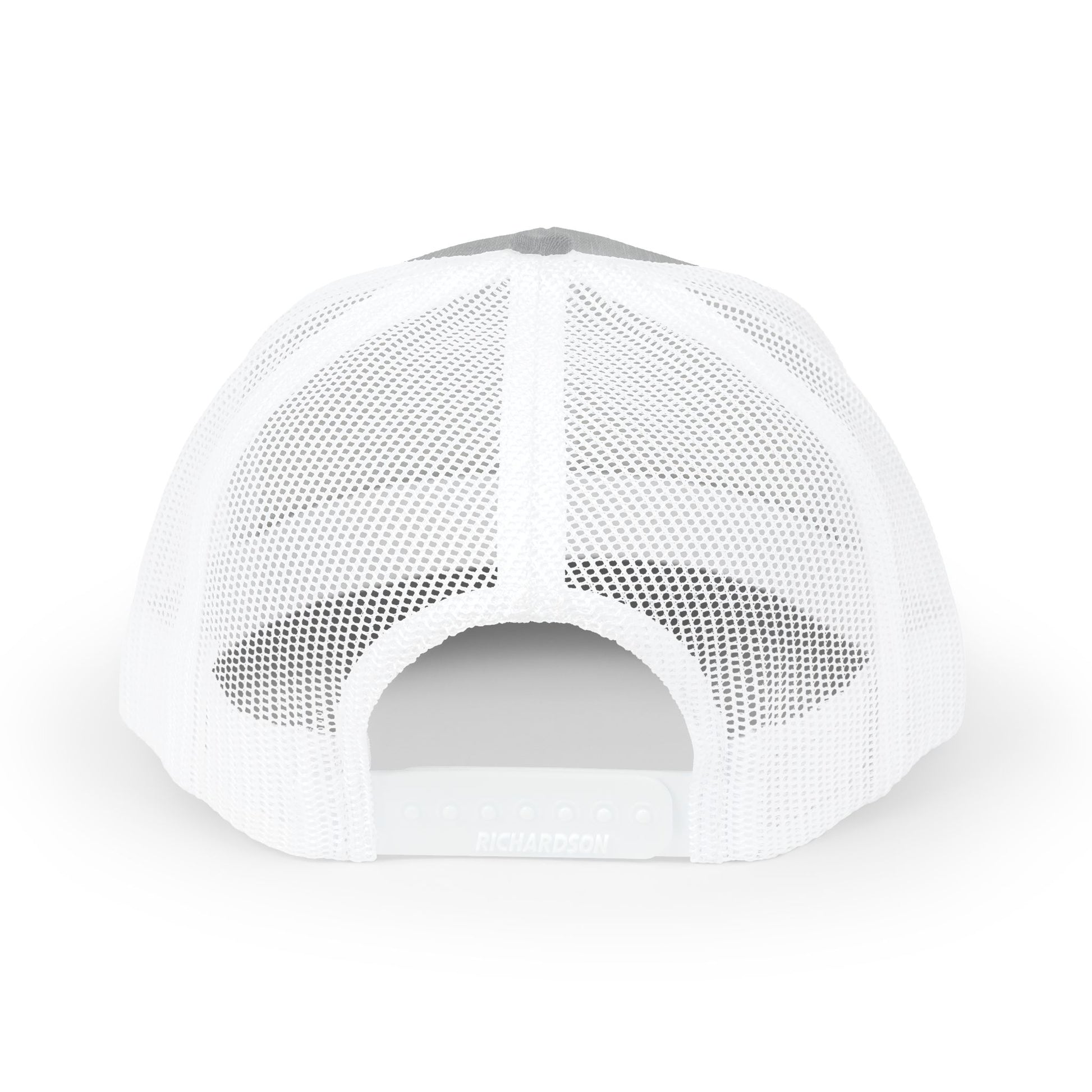 979 white embroidered mesh trucker snapback hat – 318 Supply Co.