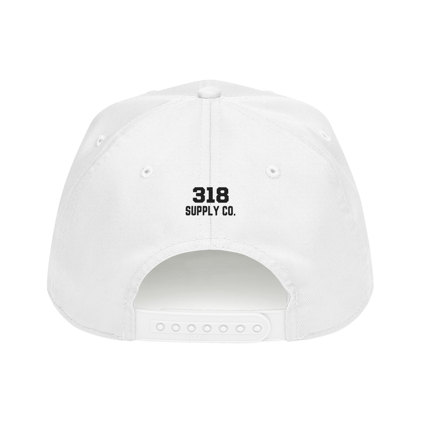 Monroe Louisiana Script & State Outline in Maroon & White Cap