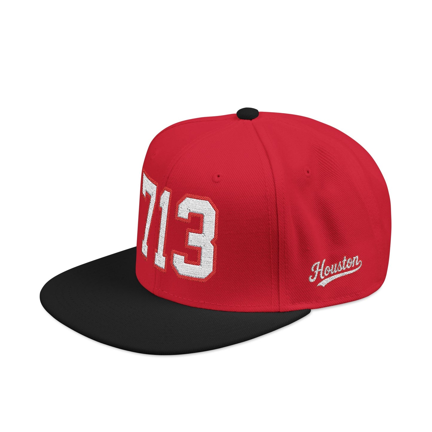 713 white embroidered snapback hat vintage varsity style – 318 Supply Co.
