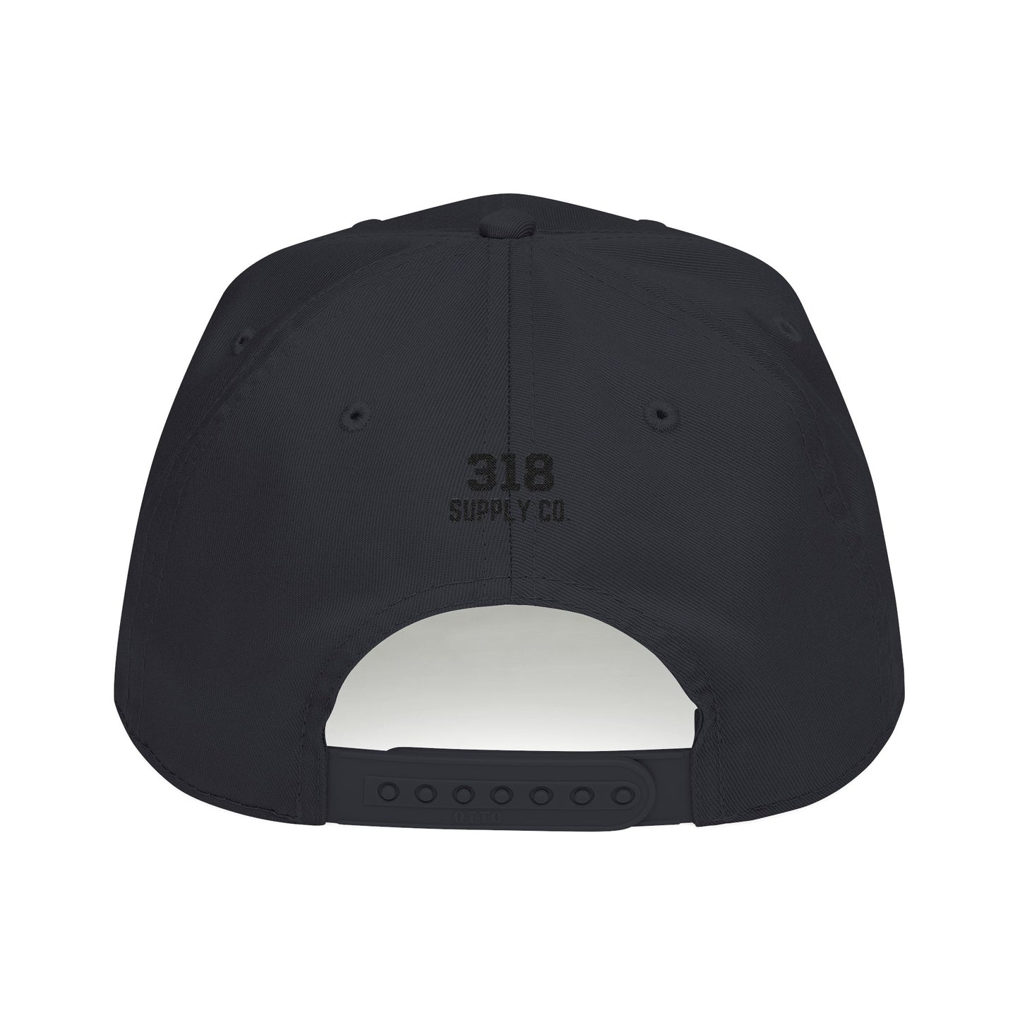 Monroe Louisiana Script & State Outline in Maroon & White Cap